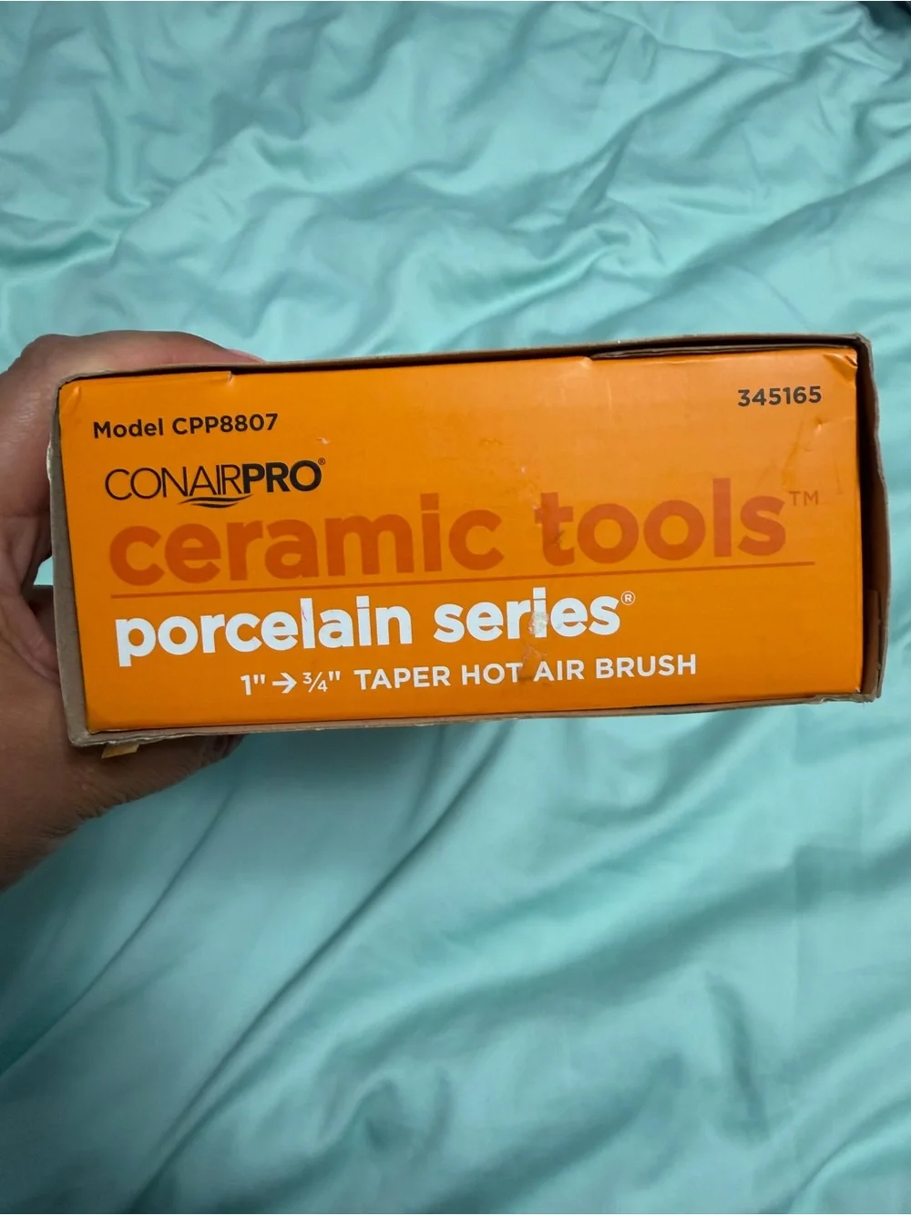 ConairPRO Ceramic Tools Porcelain Series Hot Air Brush - Orange